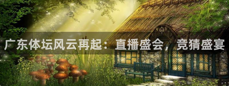 广东体坛风云再起：直播盛会，竞猜盛宴